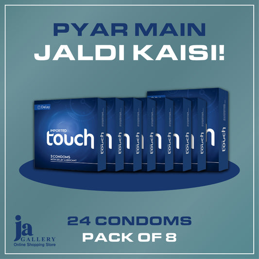 Touch timing delay condom 24 pieces