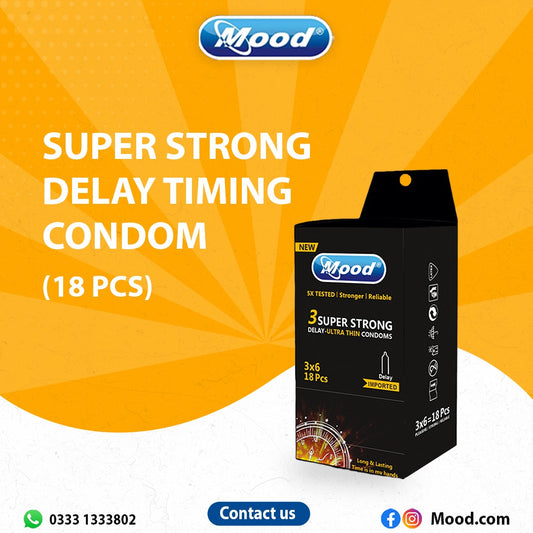 MOOd delay timing condom 18 pieces